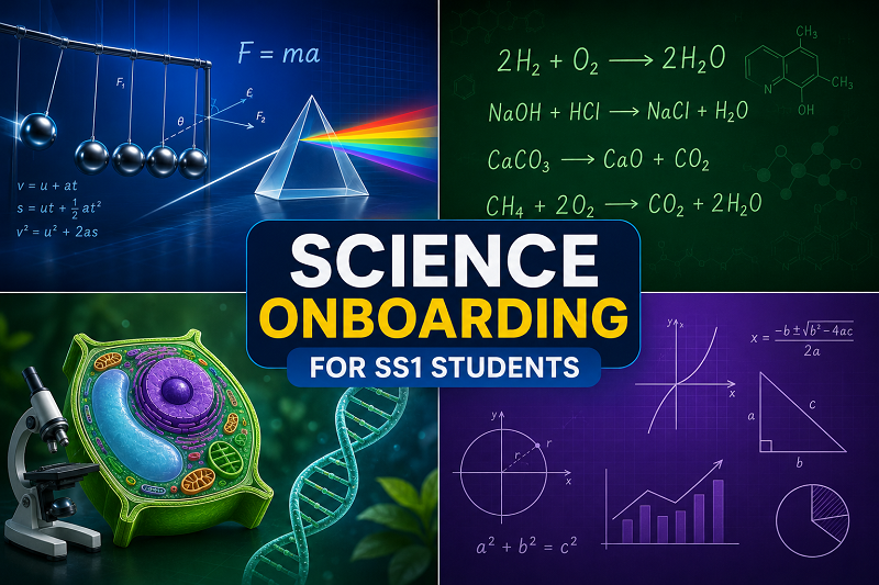 Science Onboarding For SS1 Students